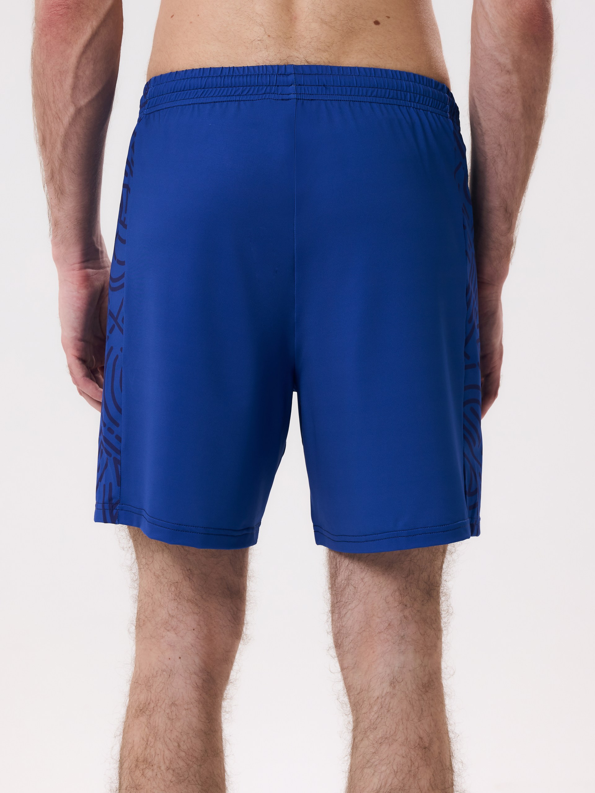 Шорты игровые мужские для классического волейбола 2XL (синий-золото) V2M