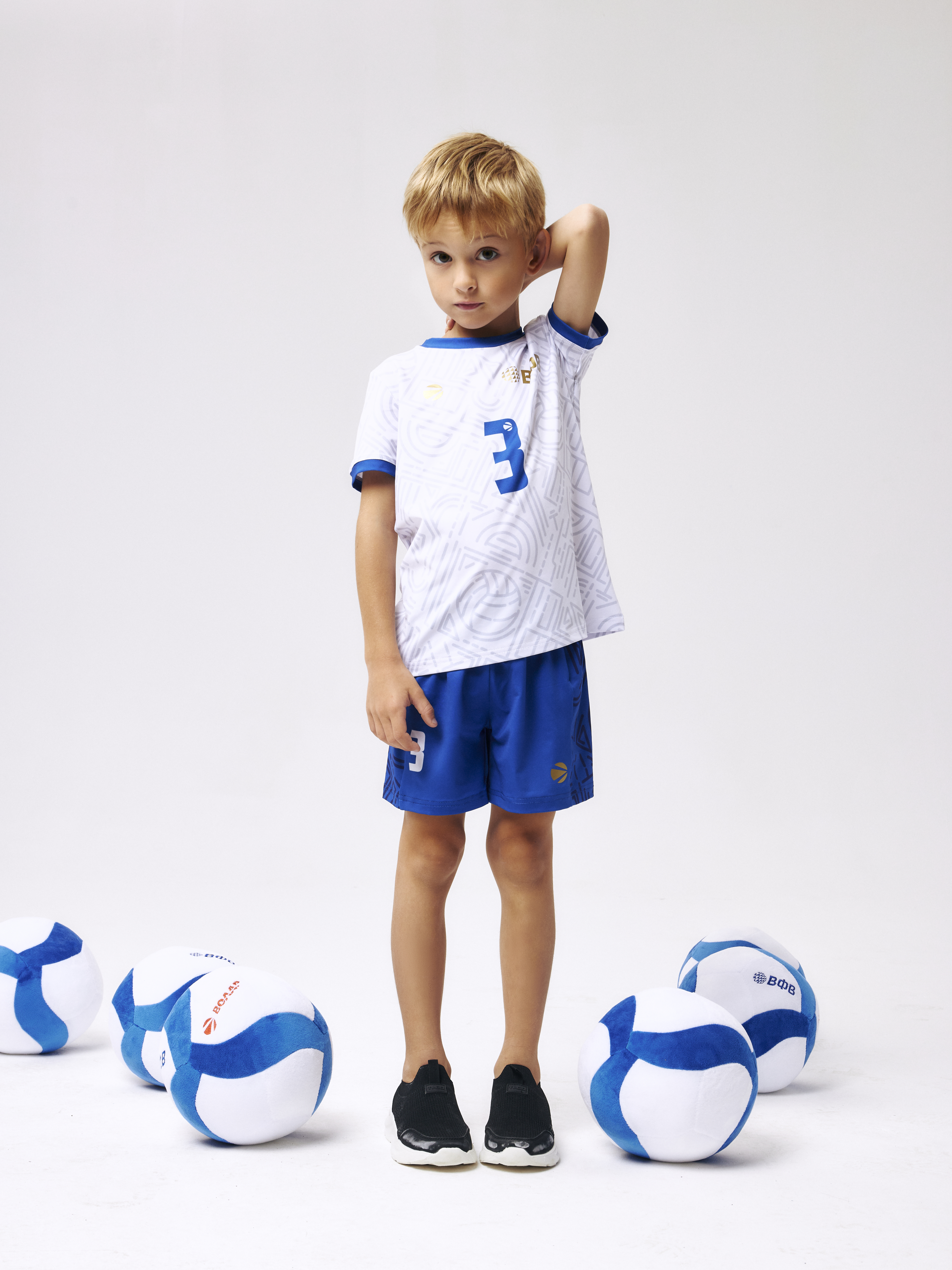 Футболка игровая для мальчика для классического волейбола ВОЛАР арт.Ch-V102MO 