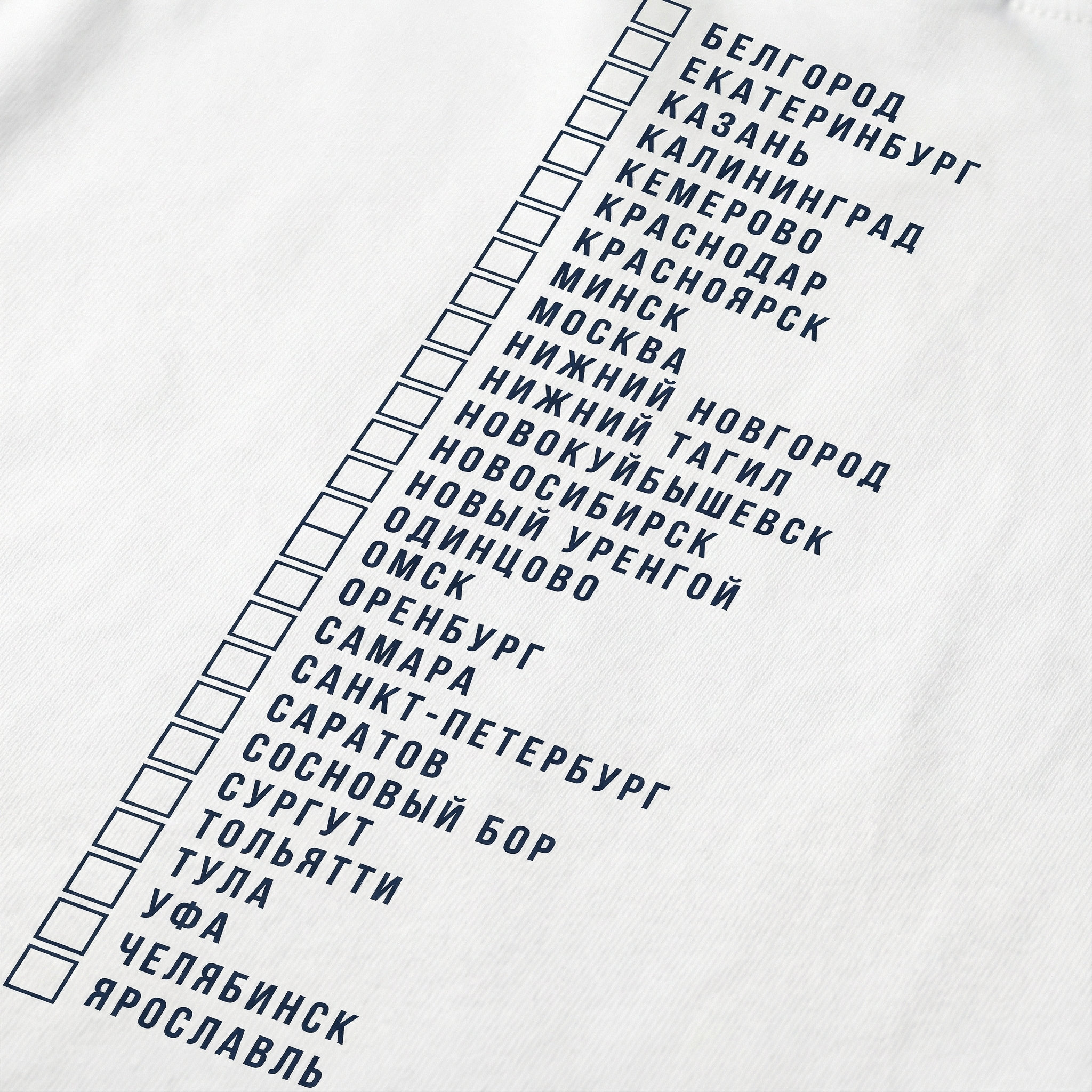 Футболка «Города»