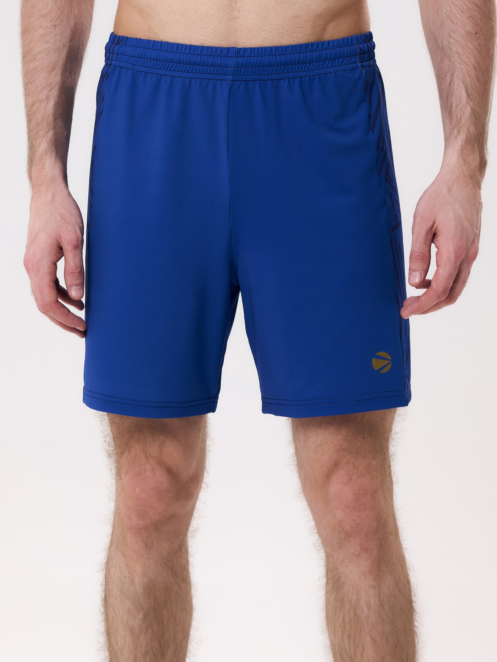 Шорты игровые мужские для классического волейбола 2XL (синий-золото) V2M