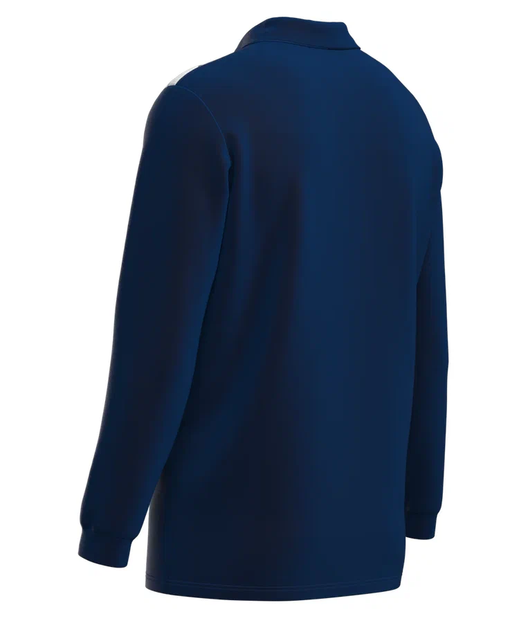 Поло мужское с длинным рукавом