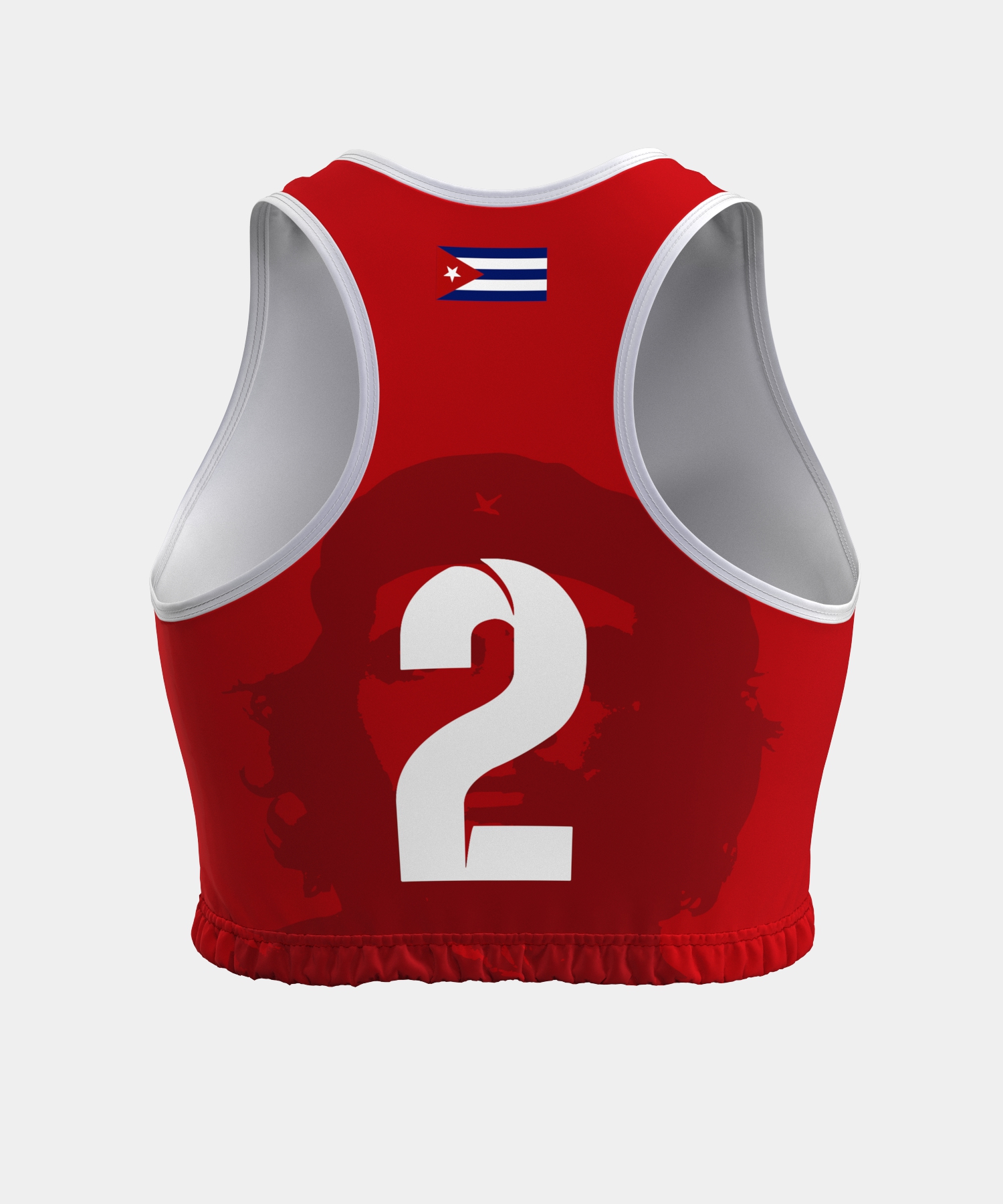 Топ женский игровой для пляжного волейбола "Эрнесто Че Гевара"