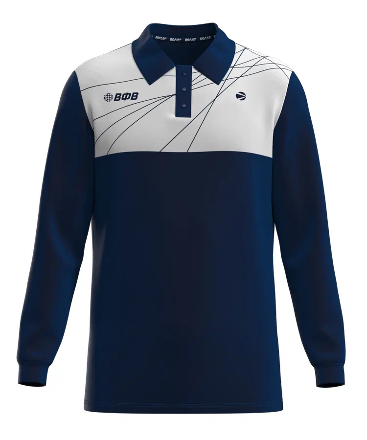 Поло мужское с длинным рукавом арт. 178MS.LS.26 (4XL)