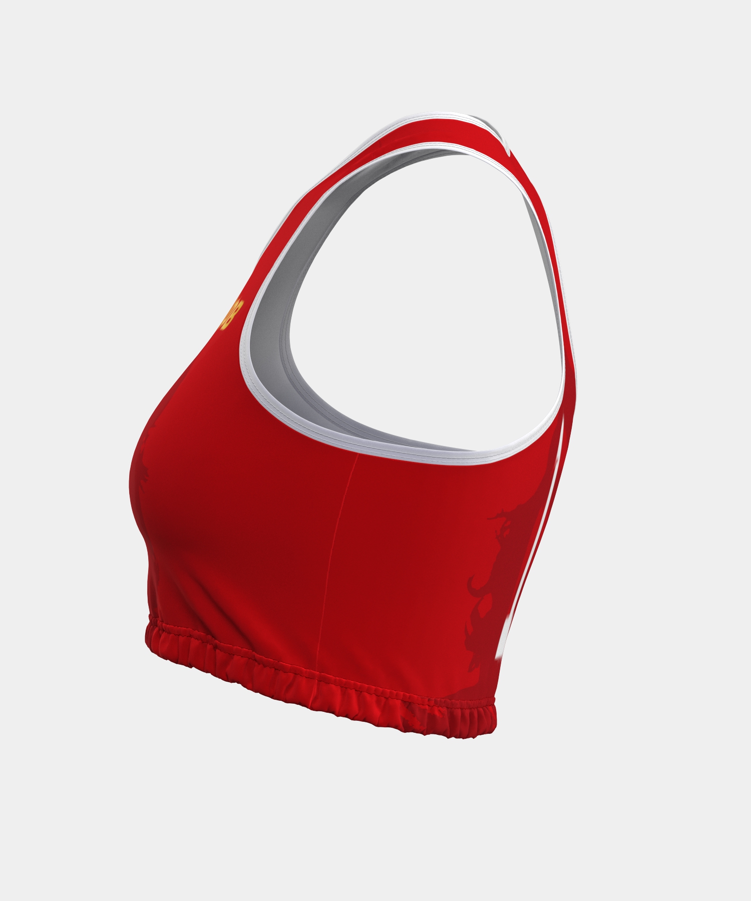 Топ женский игровой для пляжного волейбола "Эрнесто Че Гевара" 3XL (красный, №1) арт. BW1/1