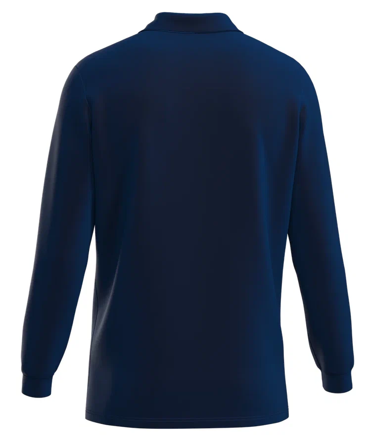 Поло мужское с длинным рукавом