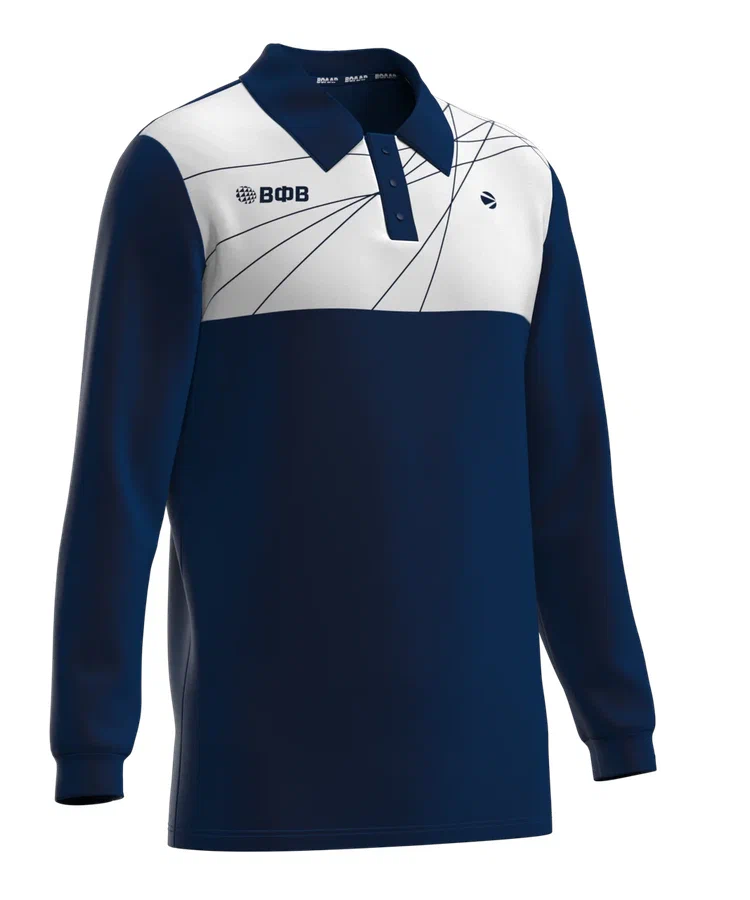 Поло мужское с длинным рукавом арт. 178MS.LS.26 (4XL)