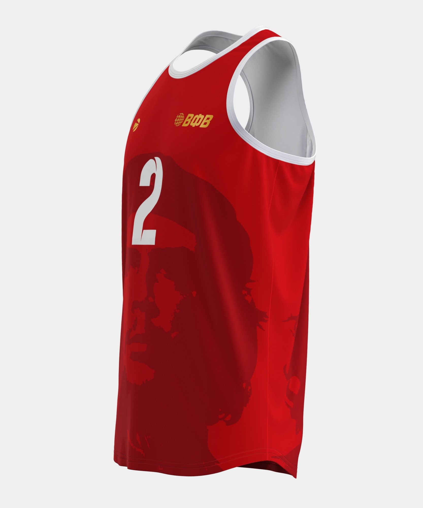 Майка игровая мужская для пляжного волейбола "Эрнесто Че Гевара"