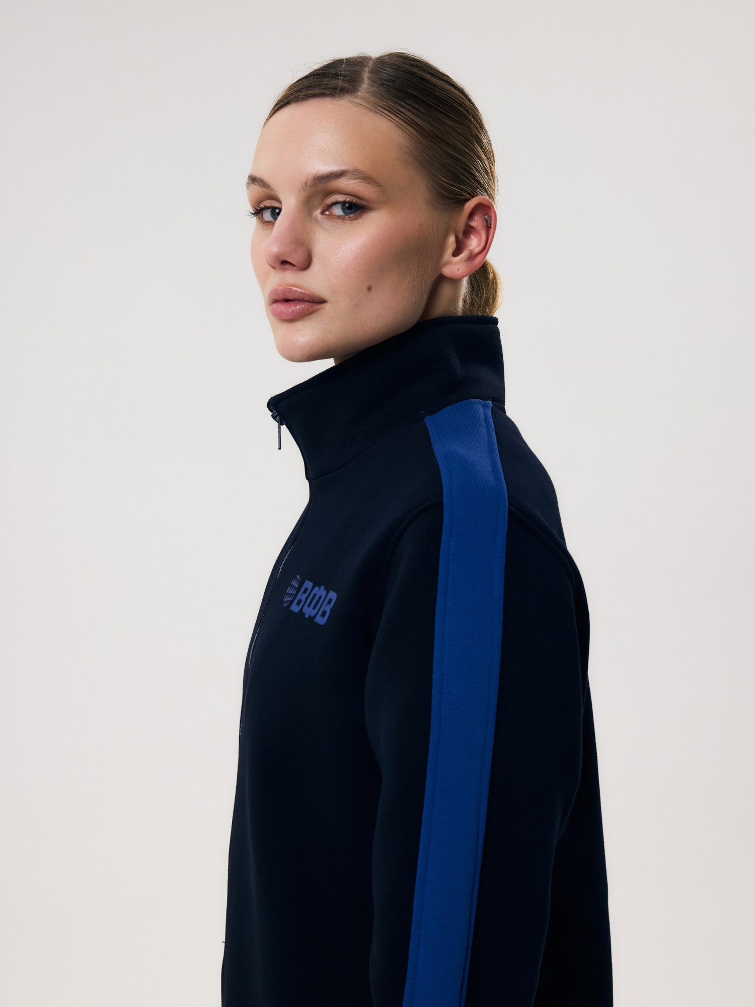 Толстовка начёсом женская