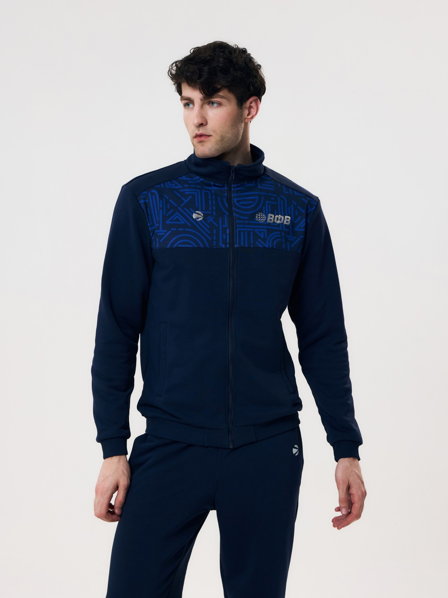 Толстовка мужская Волар 5XL (индиго) арт. 433