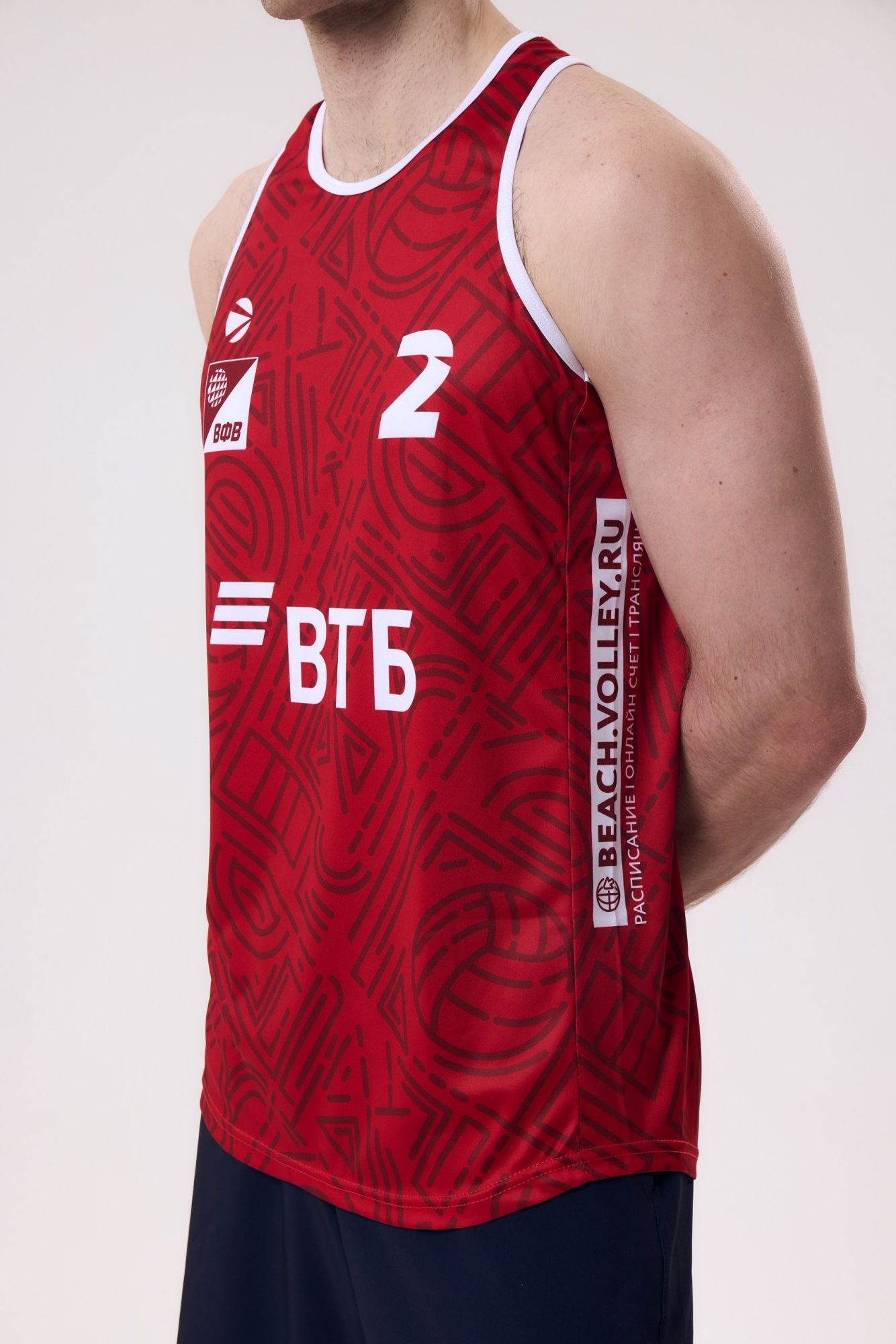 Майка игровая мужская для пляжного волейбола