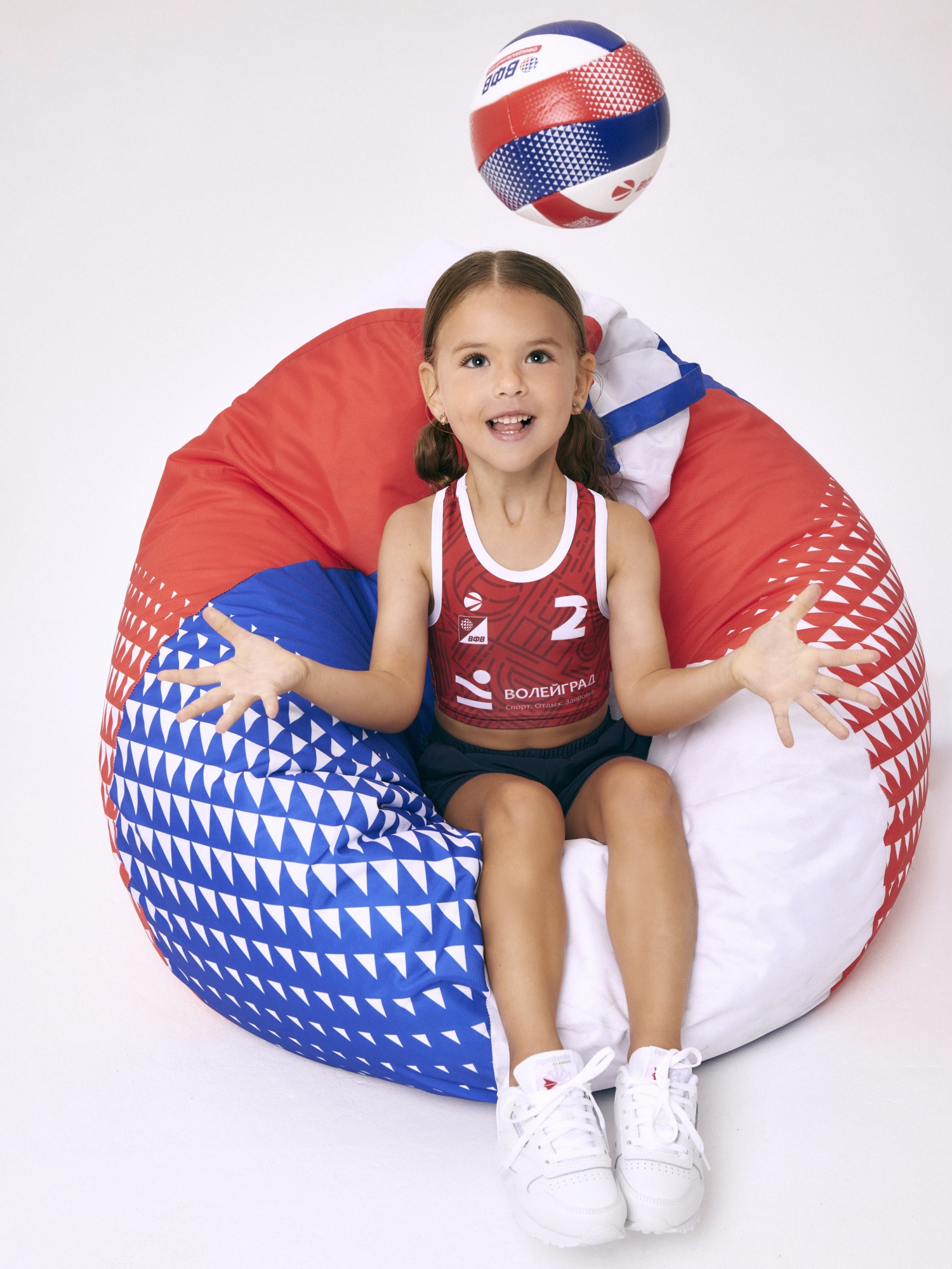 Топ для пляжного волейбола для девочки