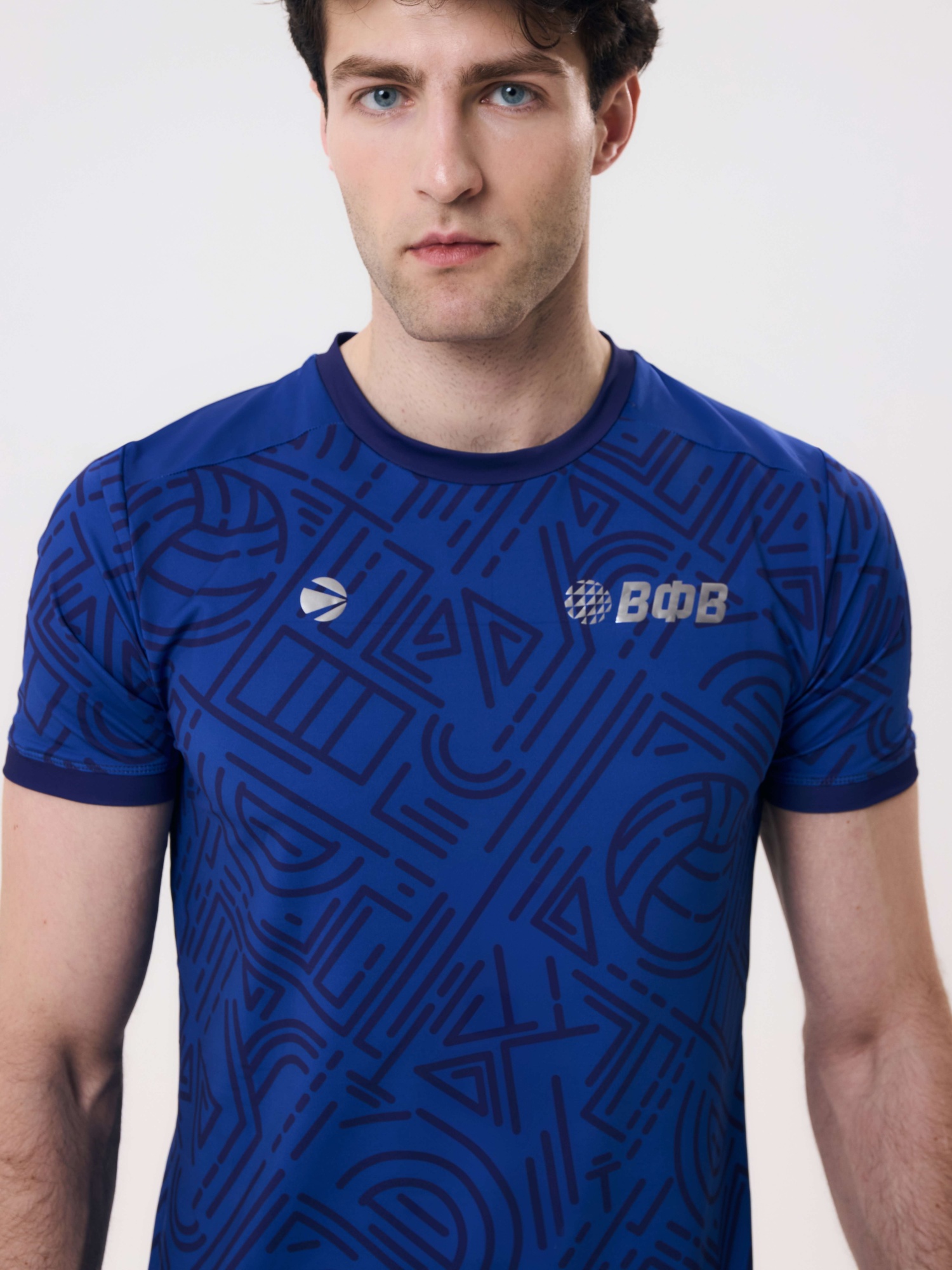 Футболка игровая мужская для классического волейбола