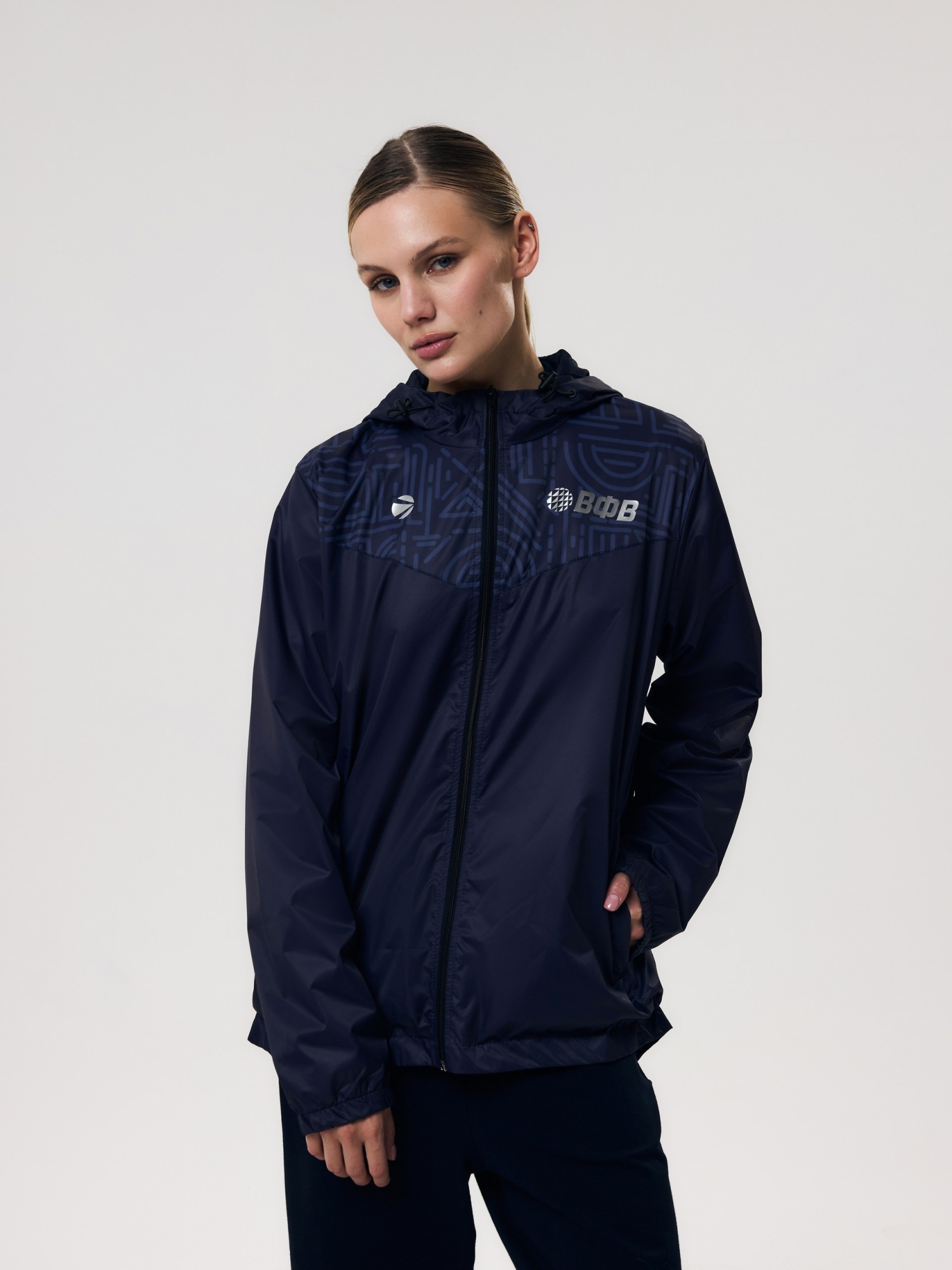 Куртка ветрозащитная женская Волар XL (тёмно-синий) арт. 810W
