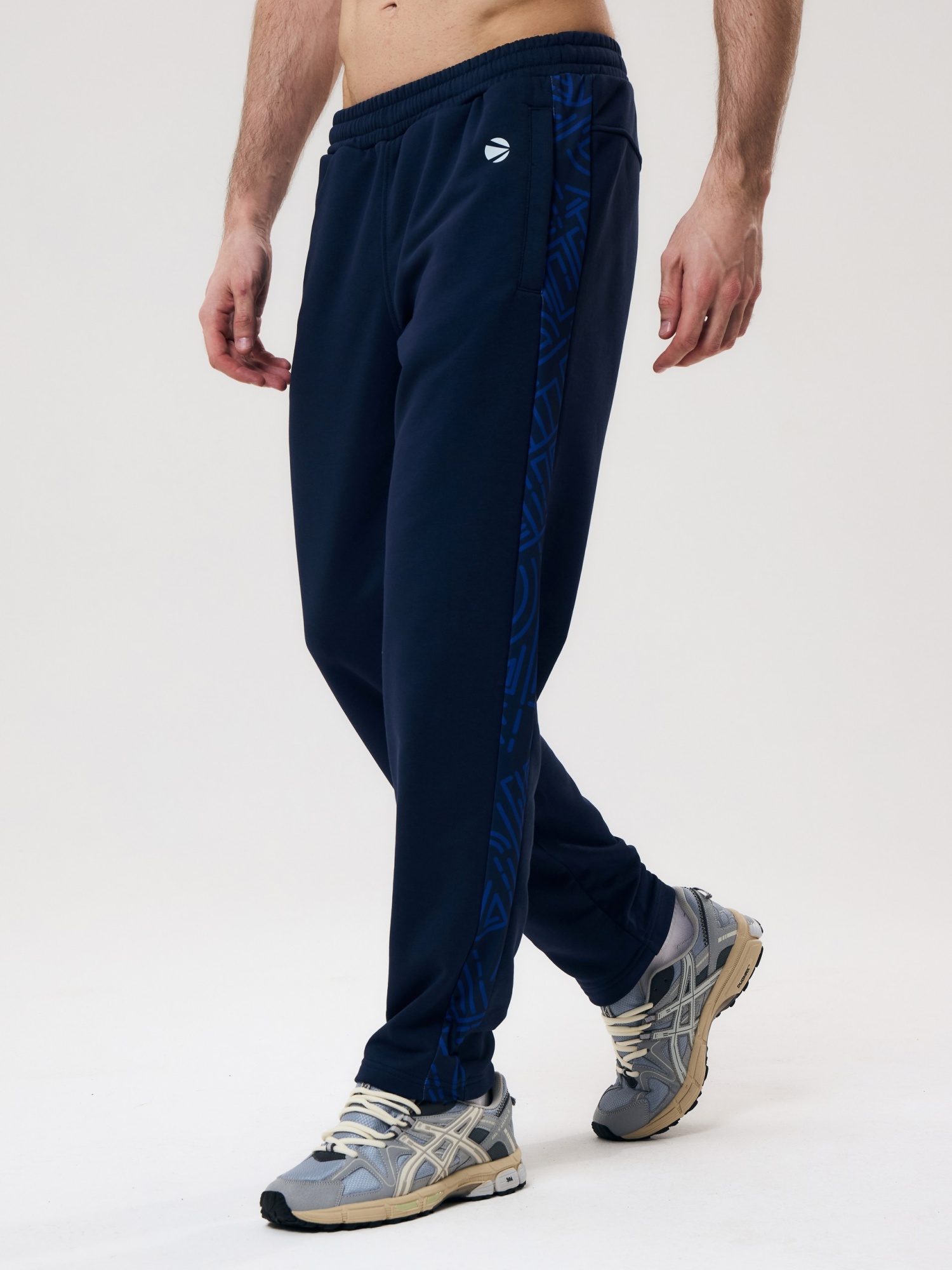 Брюки спортивные мужские с лампасами