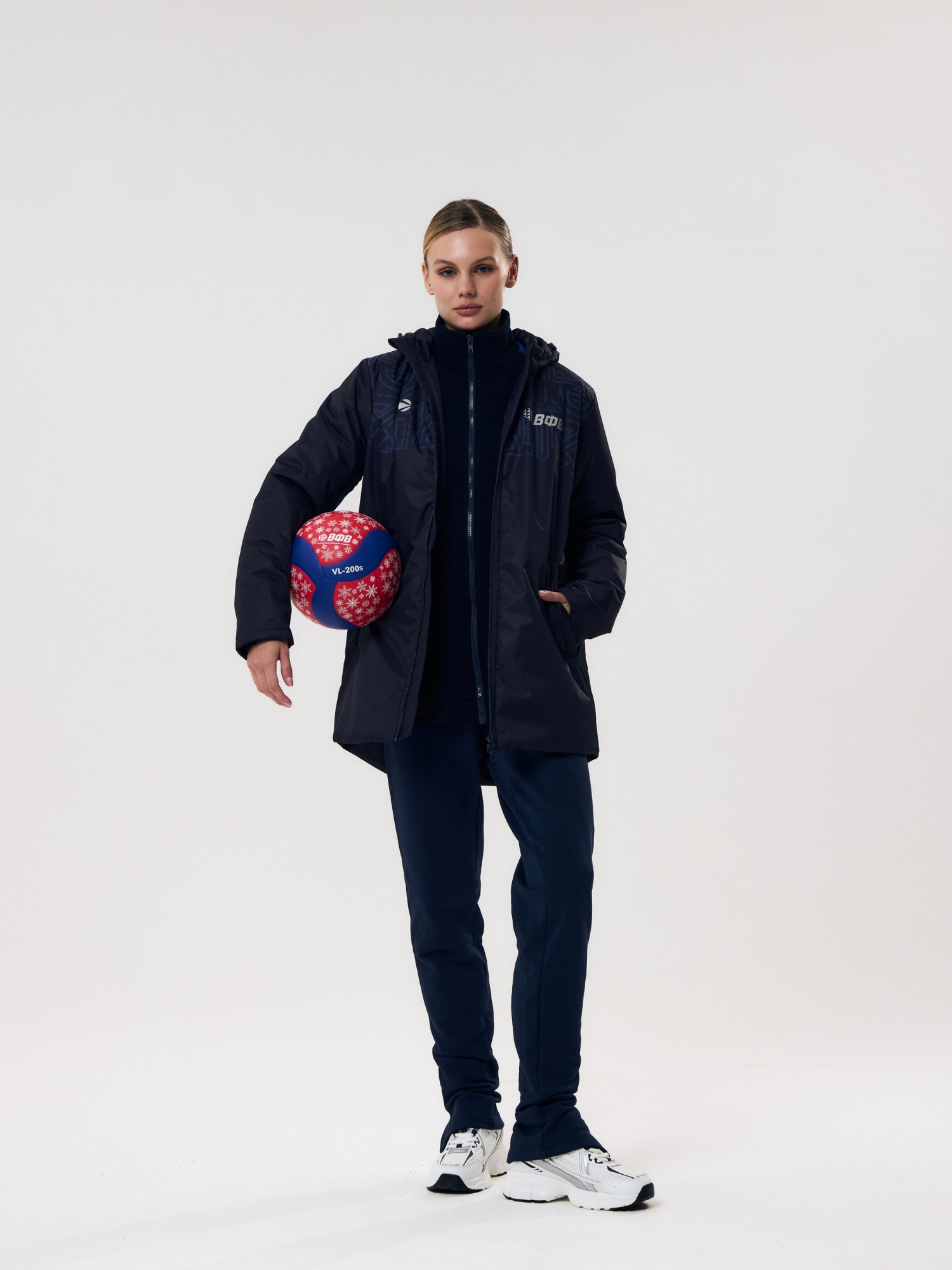 Куртка демисезонная женская Волар 2XL (тёмно-синий) арт. 959W