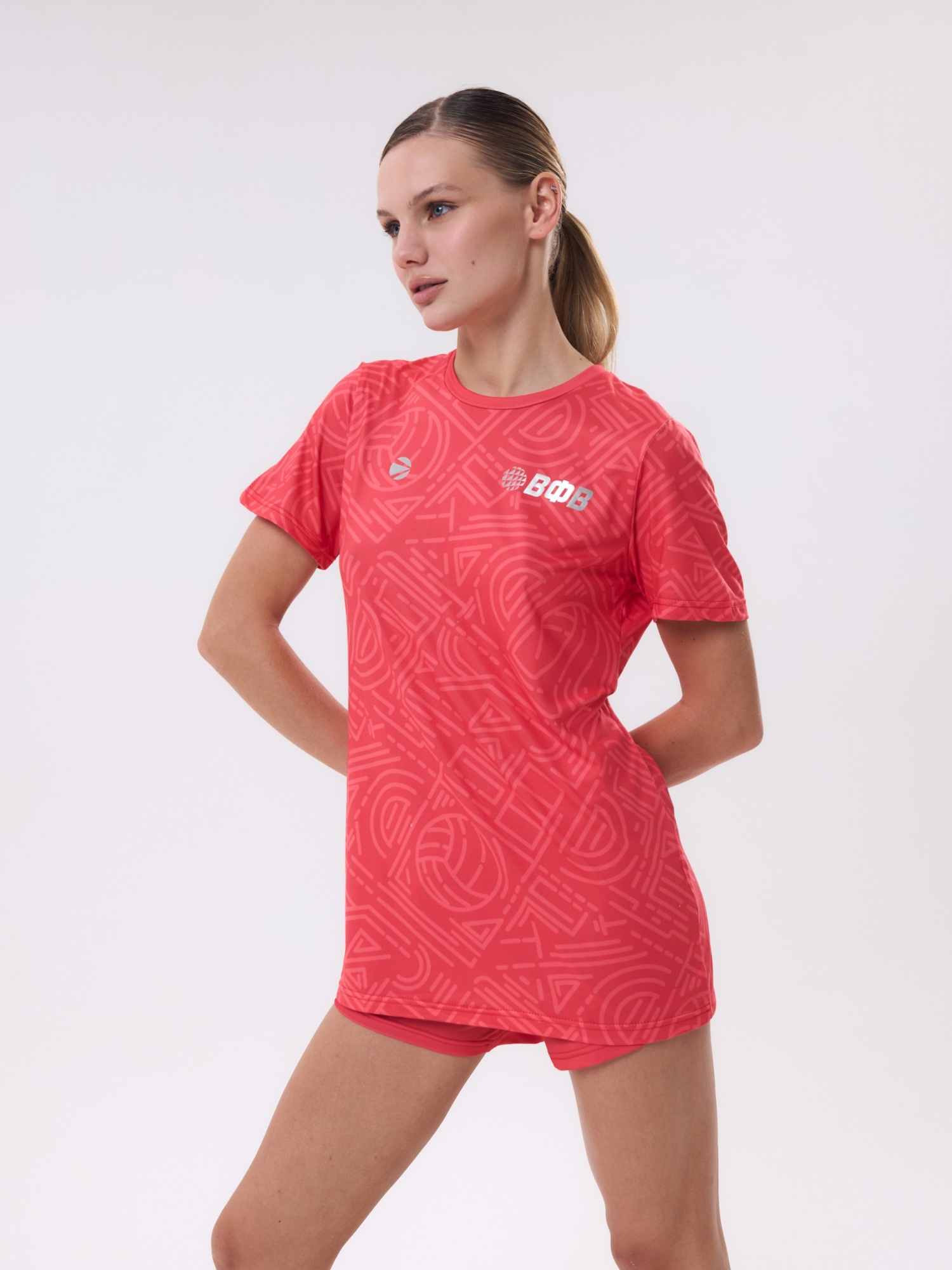 Футболка женская с коротким рукавом