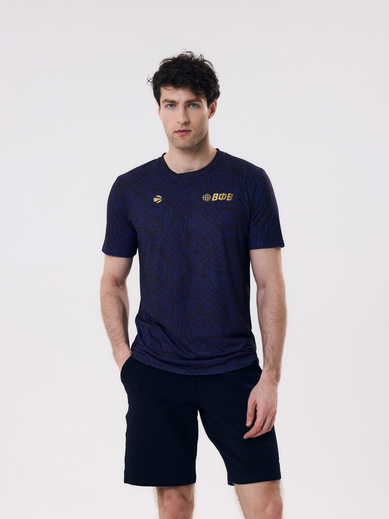 Футболка мужская Волар 5XL (тёмно-синий) арт. 101OS